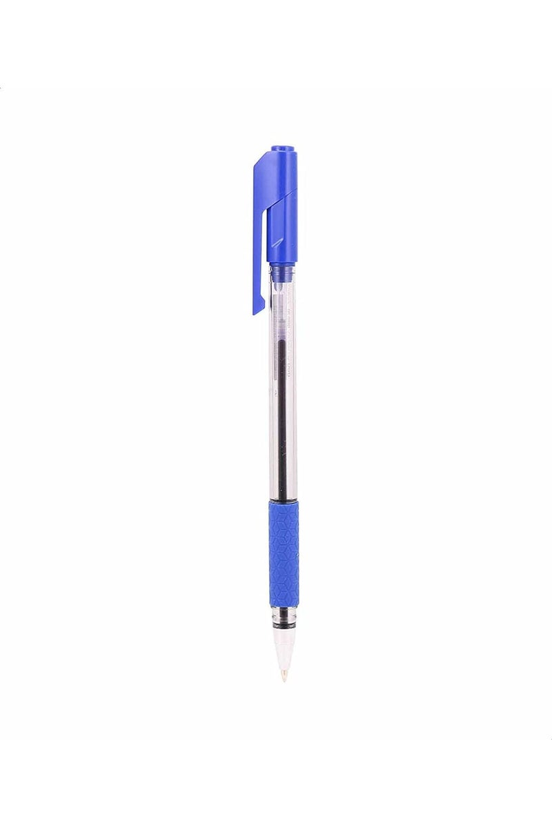 Deli Arrow 0.7mm Bullet Tip Ball Point Pen, Blue - 5 Peice - Image 2